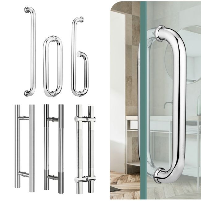 Frameless Glass Door Handles